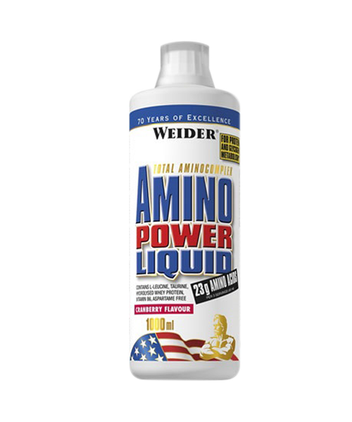 Weider Amino Power Liquid ΓΕΥΣΗ Cranberry ΜΕΓΕΘΟΣ 1000ml