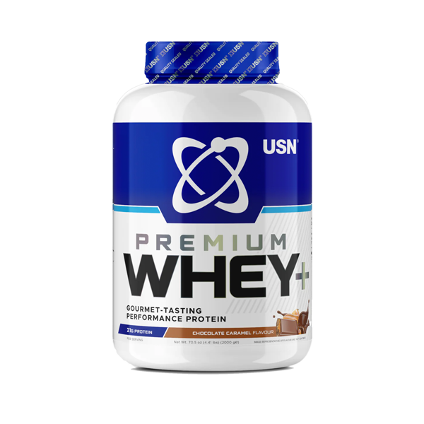 USN WHEY+PROTEIN 2KG ΜΕΓΕΘΟΣ 2kg ΓΕΥΣΗ Καραμέλα/Σοκολάτα