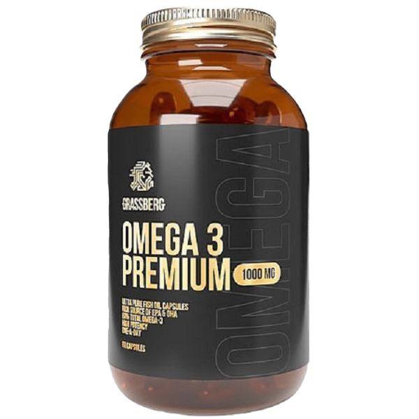 Grassberg Omega 3 Premium 1000 mg 60 caps