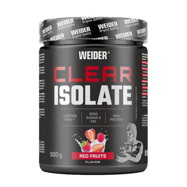 Weider Clear Isolate 500g Κόκκινα Φρούτα