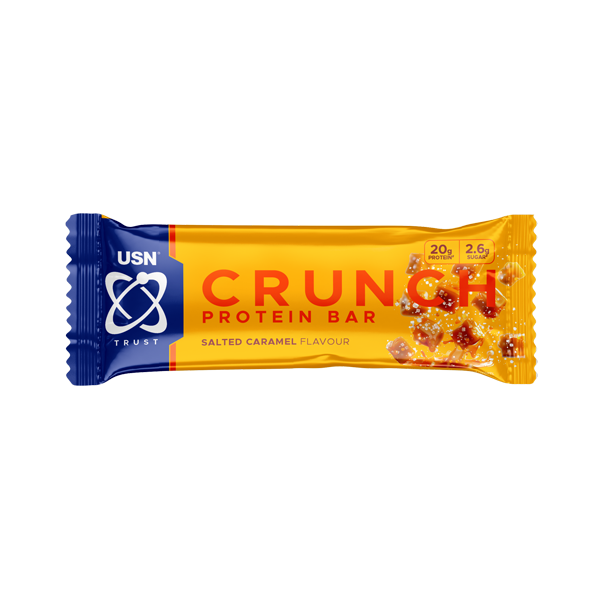 USN TRUST CRUNCH BAR (12 x 60g) SALTED CARAMEL USN TRUST CRUNCH BAR (12 x 60g) SALTED CARAMEL