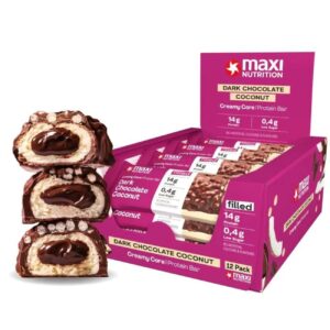 MAXI NUTRITION CREAMY CORE PROTEIN BAR 45G ΓΕΥΣΗ Dark Chocolate Coconut