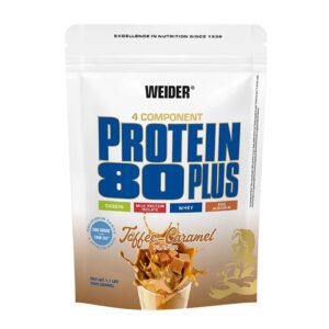 Weider Protein 80 Plus 500g ΓΕΥΣΗ Toffee Caramel