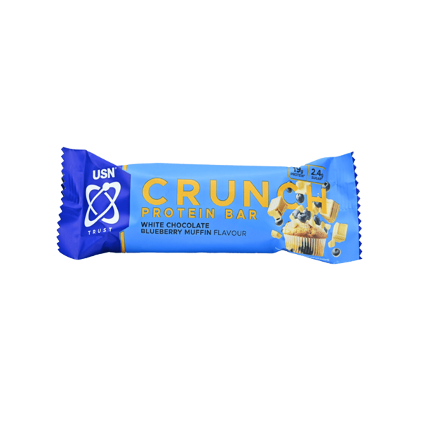 USN TRUST CRUNCH BAR (12 x 60g) Λευκή Σοκολάτα Blueberry Muffin USN TRUST CRUNCH BAR (12 x 60g) Λευκή Σοκολάτα Blueberry Muffin