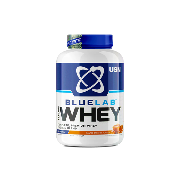 USN BlueLab 100% Whey Premium Protein 908g Salted Caramel