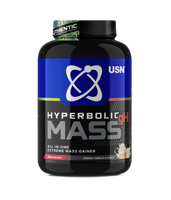 USN Hyperbolic Mass ΓΕΥΣΗ Βανίλια ΜΕΓΕΘΟΣ 2kg