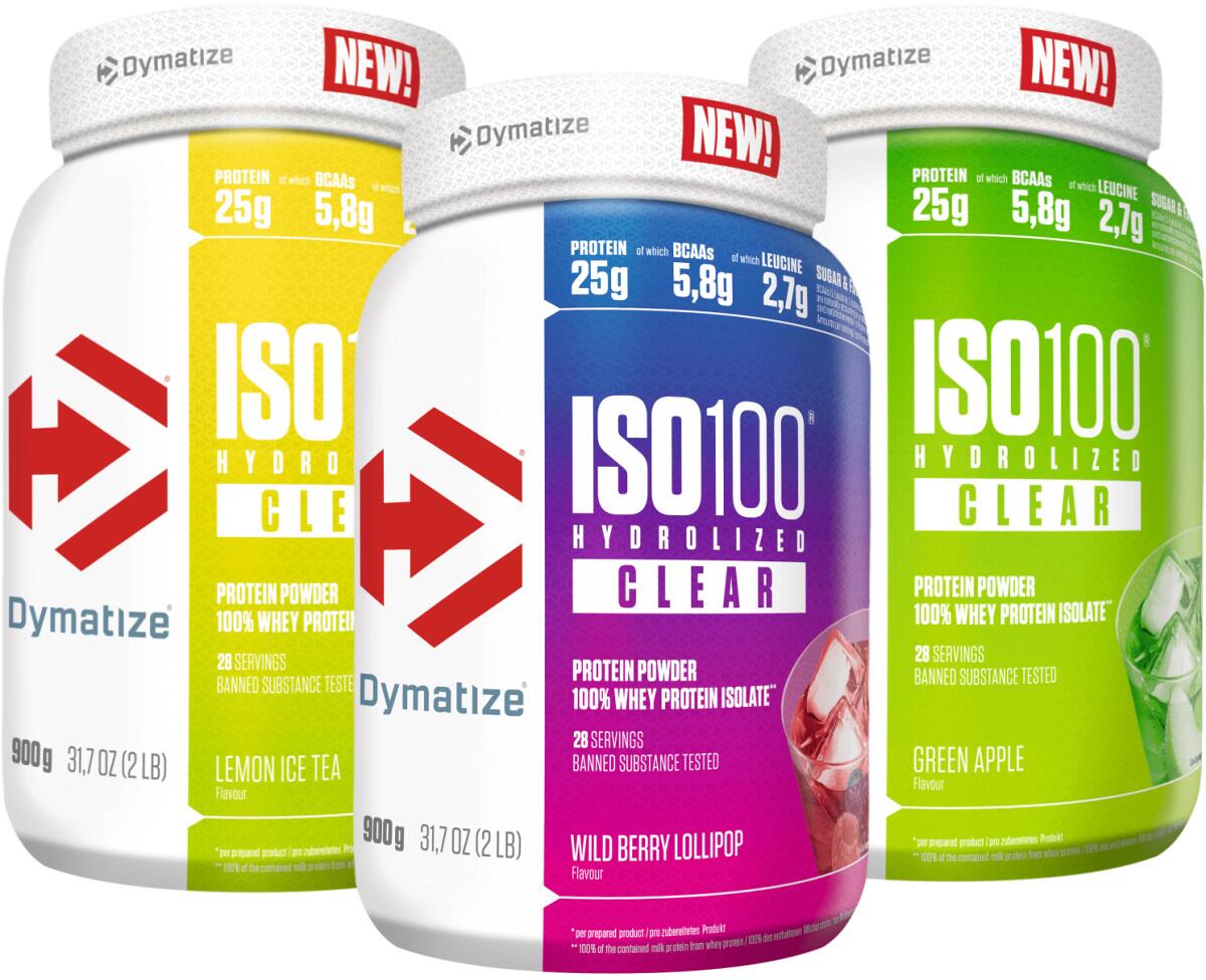 Dymatize ISO 100 Hydrolized Clear, 900 g Dose bei Metasport