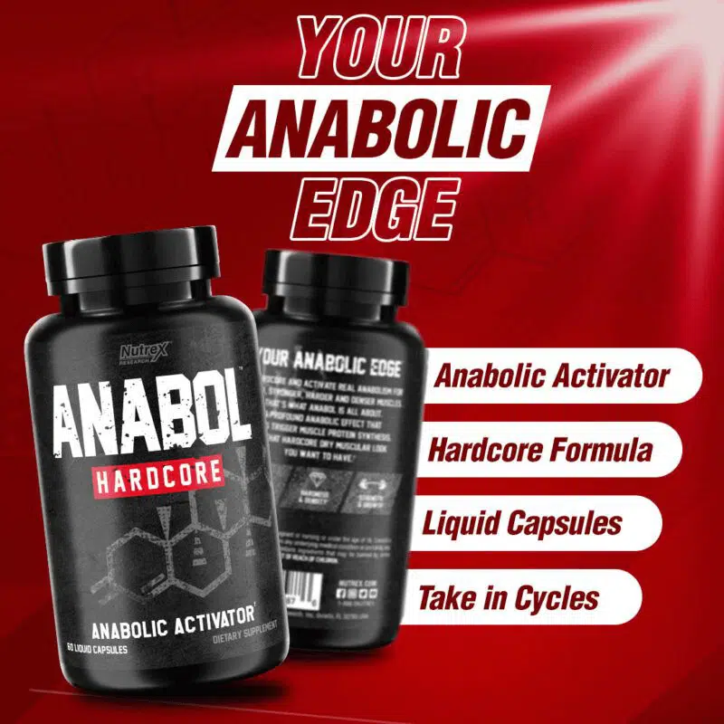 Anabol Hardcore 60caps (Nutrex Research)