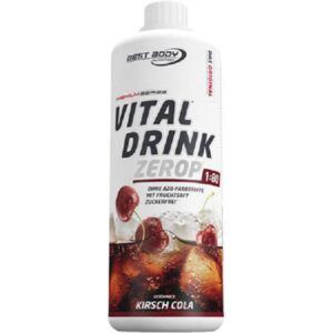 Best Body Low Carb Vital Drink ZEROP 1000 ml Cherry Cola