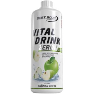 Best Body Low Carb Vital Drink ZEROP 1000 ml Green Apple